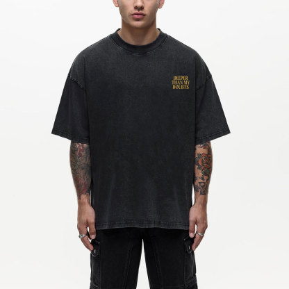 Deep Than My Doubts Chrsitian T-Shirt