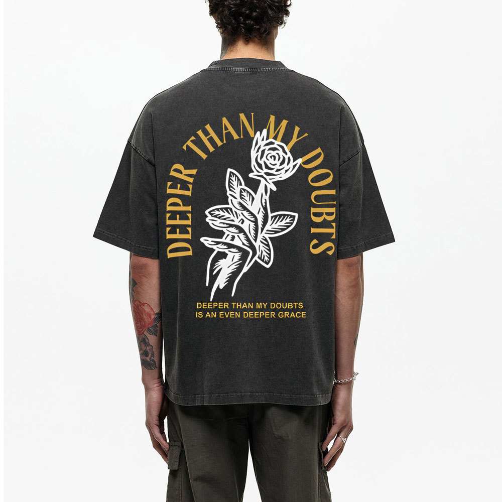 Deep Than My Doubts Chrsitian T-Shirt