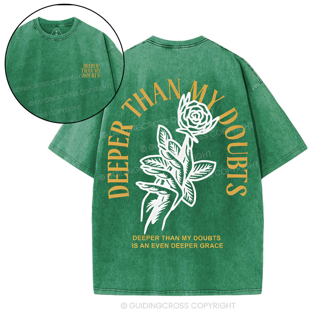 Deep Than My Doubts Chrsitian T-Shirt