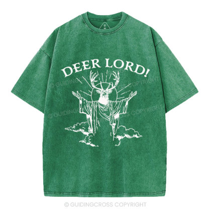 Deer Lord Christian Washed T-Shirt