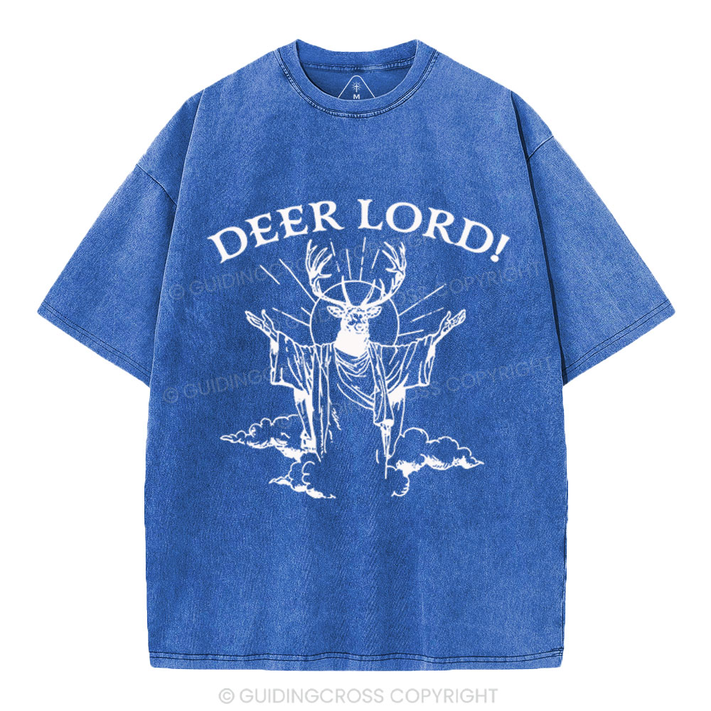 Deer Lord Christian Washed T-Shirt