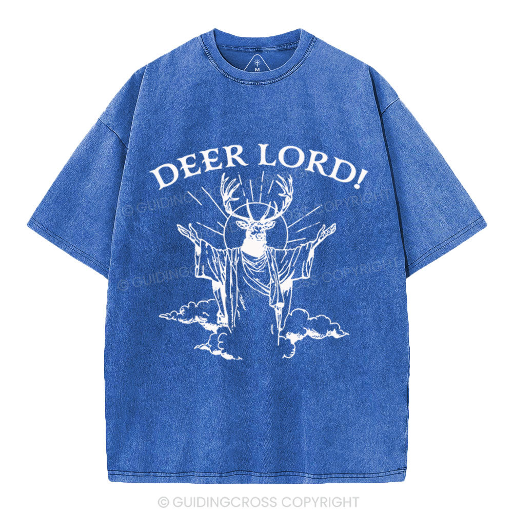 Deer Lord Christian Washed T-Shirt