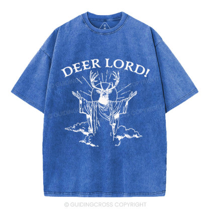 Deer Lord Christian Washed T-Shirt