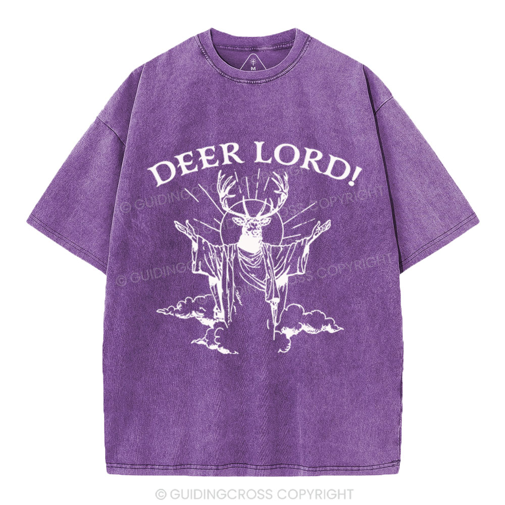 Deer Lord Christian Washed T-Shirt