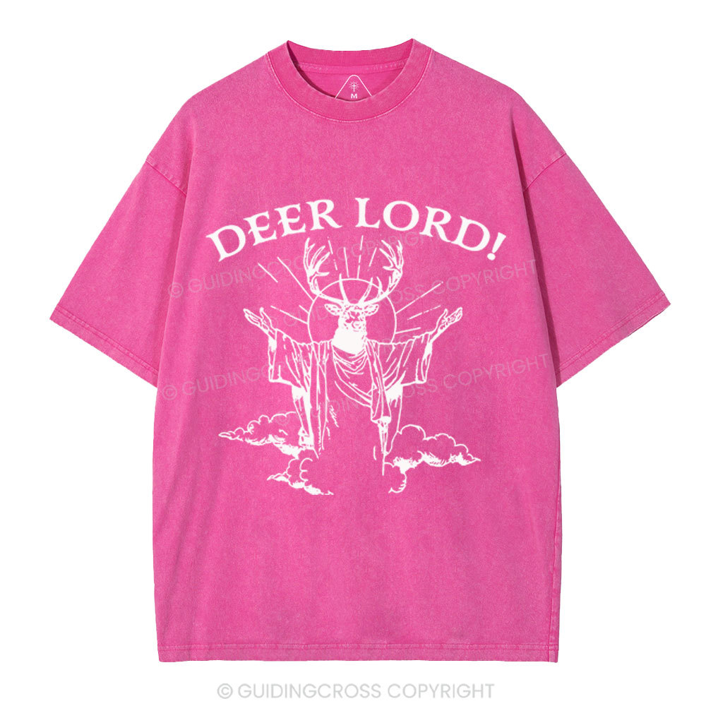 Deer Lord Christian Washed T-Shirt