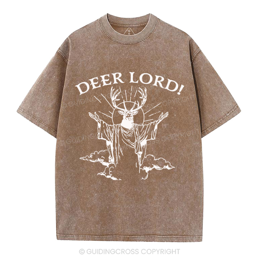 Deer Lord Christian Washed T-Shirt