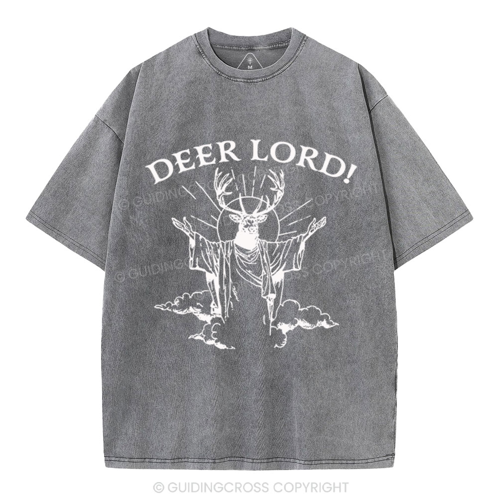 Deer Lord Christian Washed T-Shirt