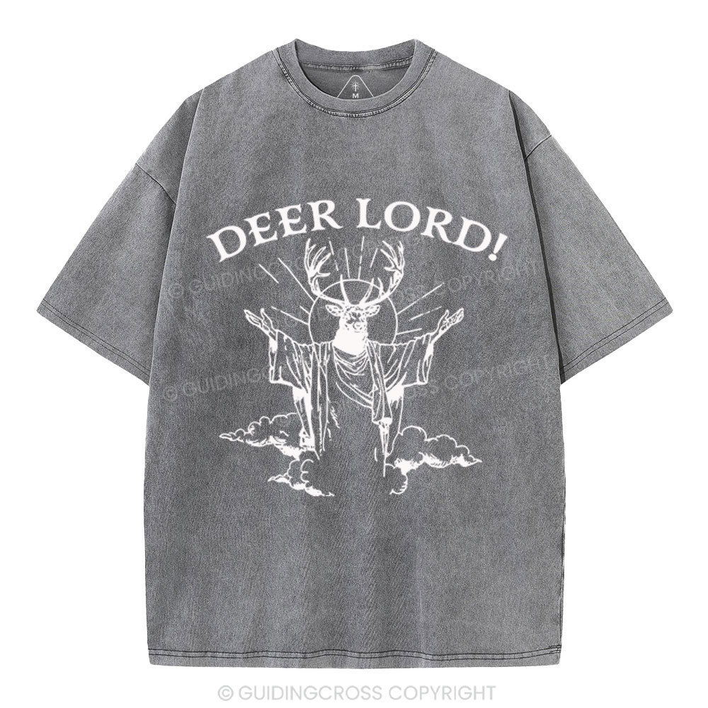 Deer Lord Christian Washed T-Shirt