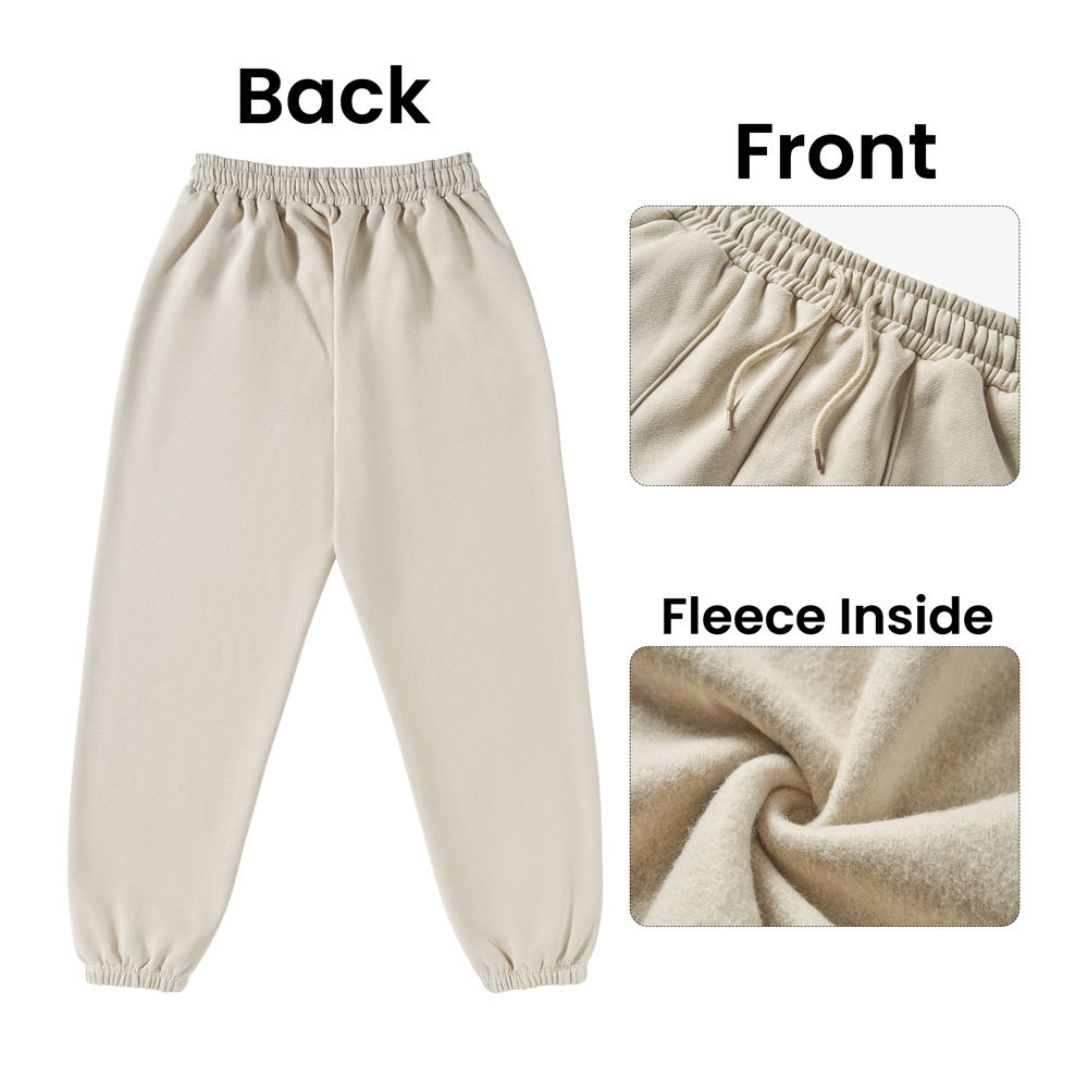 Pray More Worry Lesss Christian Fleece Sweatpants