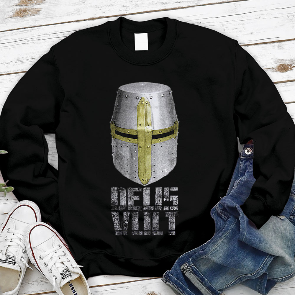 Deus Vult Christian Sweatshirt