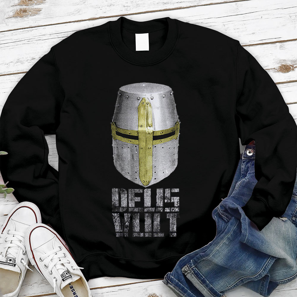 Deus Vult Christian Sweatshirt