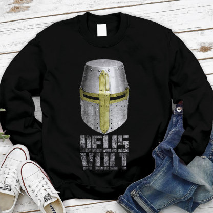 Deus Vult Christian Sweatshirt
