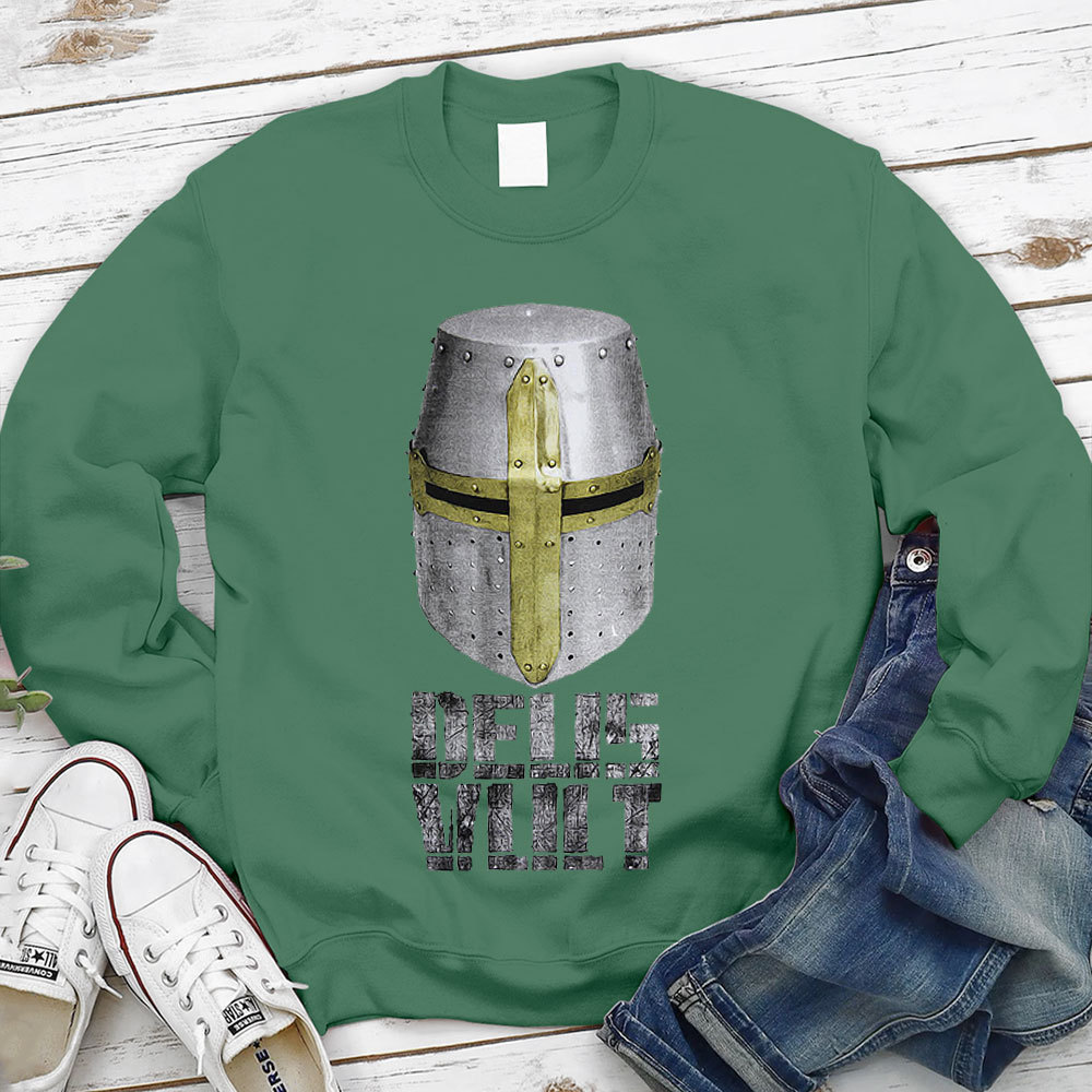 Deus Vult Christian Sweatshirt