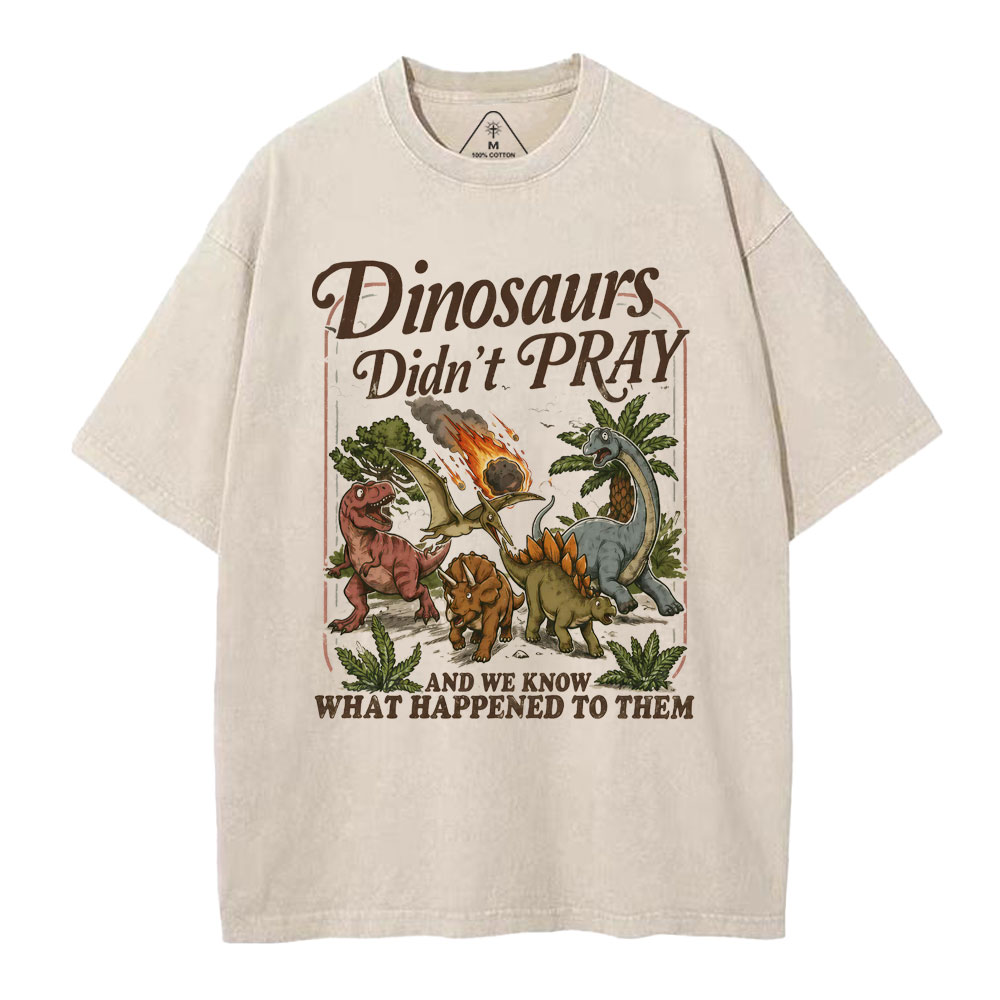 New-Sample Christian Washed T-Shirt双面原件31.95 Sale - GuidingCross