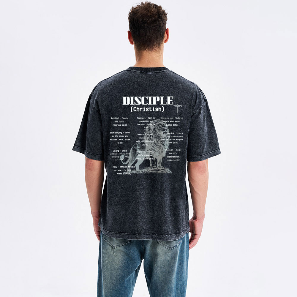 Disciple Christian Washed T-Shirt