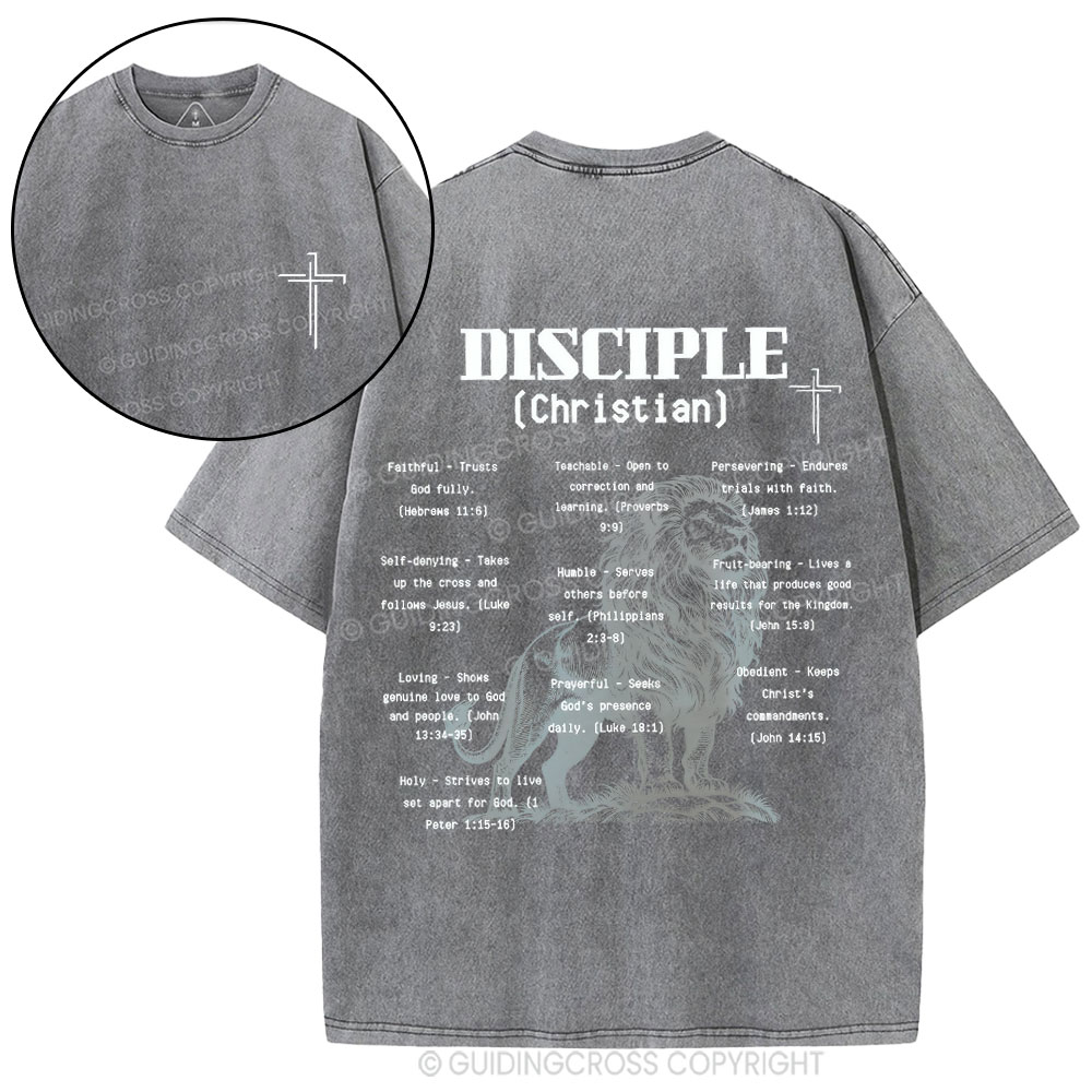 Disciple Christian Washed T-Shirt