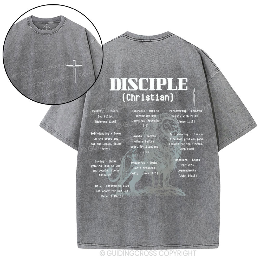 New-Sample Christian Washed T-Shirt Sale - GuidingCross