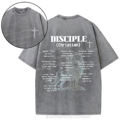 Disciple Christian Washed T-Shirt