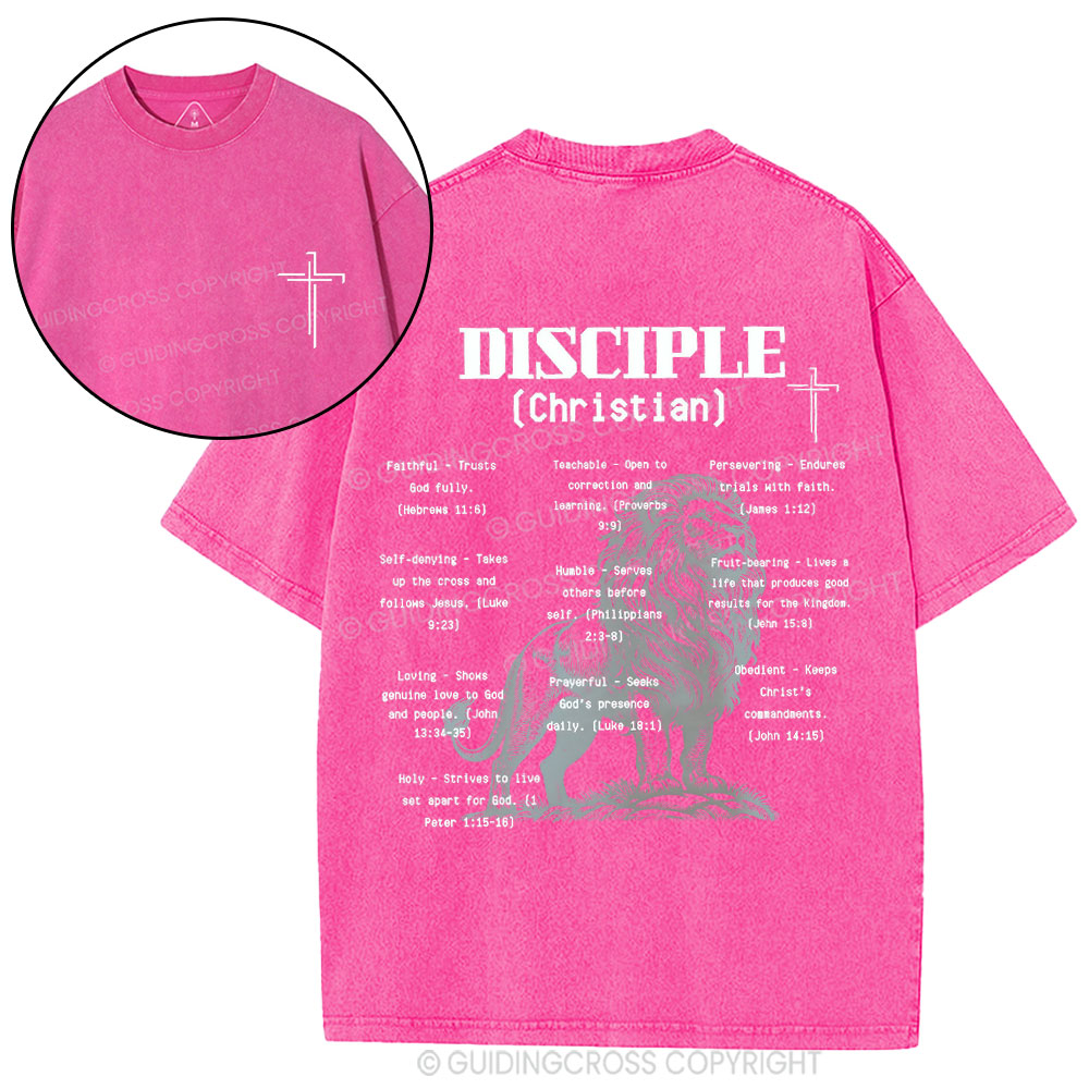 Disciple Christian Washed T-Shirt