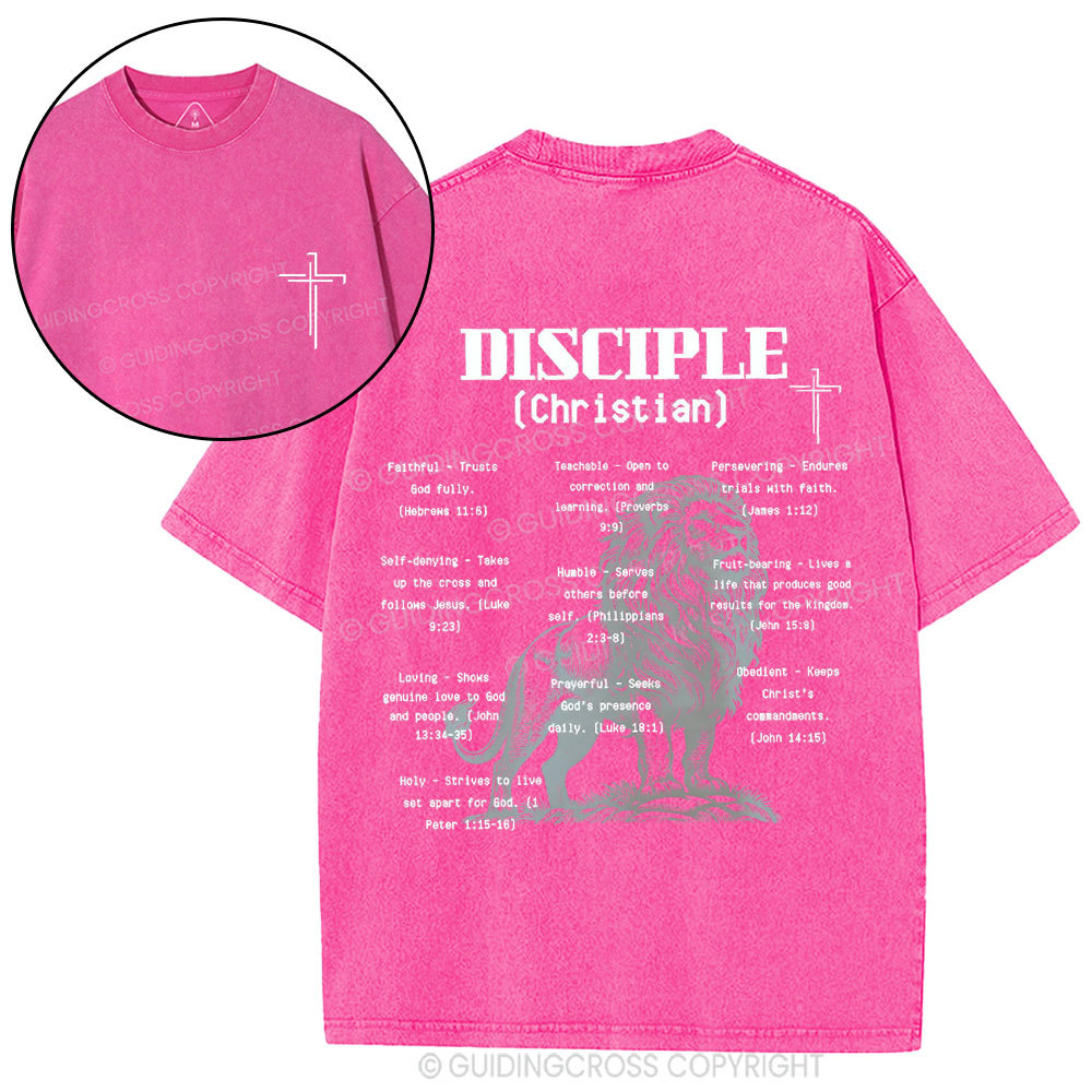 Disciple Christian Washed T-Shirt