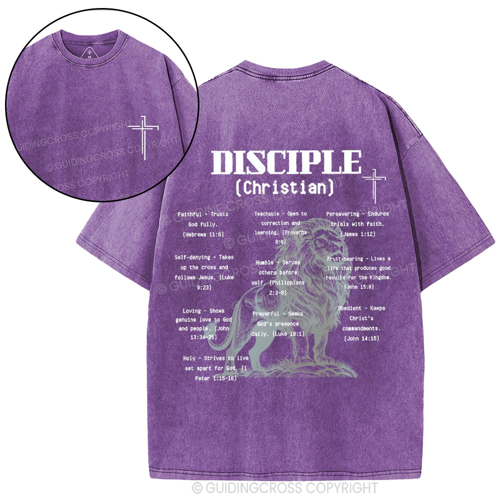 Disciple Christian Washed T-Shirt