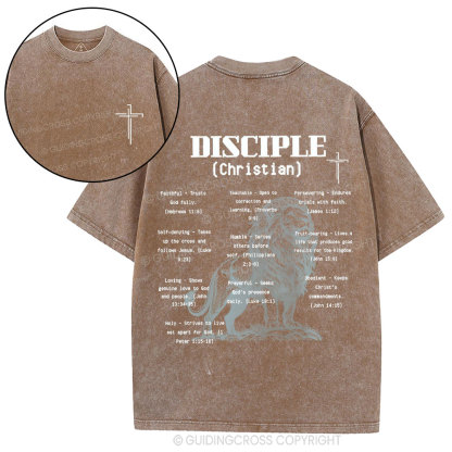 Disciple Christian Washed T-Shirt