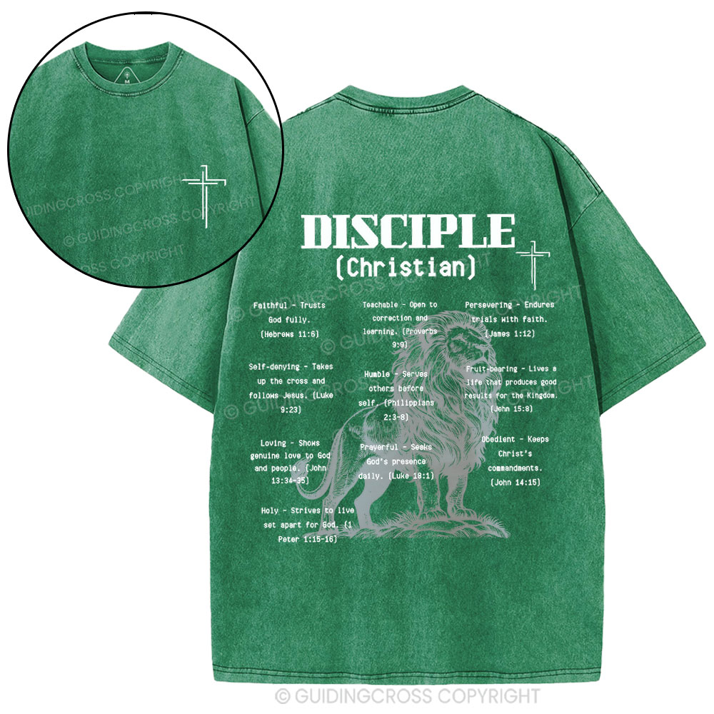 Disciple Christian Washed T-Shirt