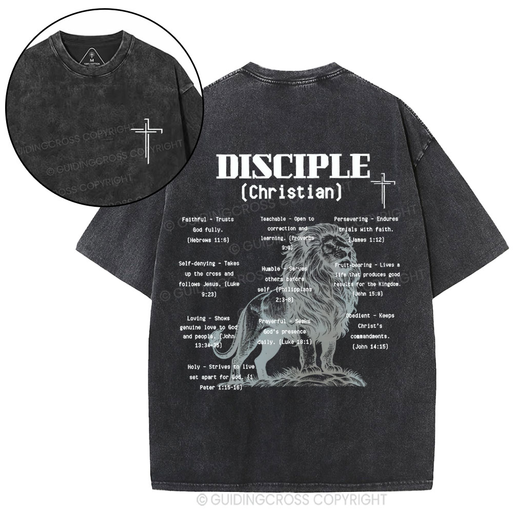 Disciple Christian Washed T-Shirt