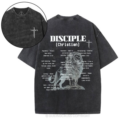 Disciple Christian Washed T-Shirt