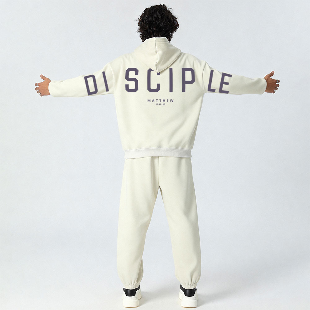 Disciple Guidingcross Premium Christian Fleece Hoodie