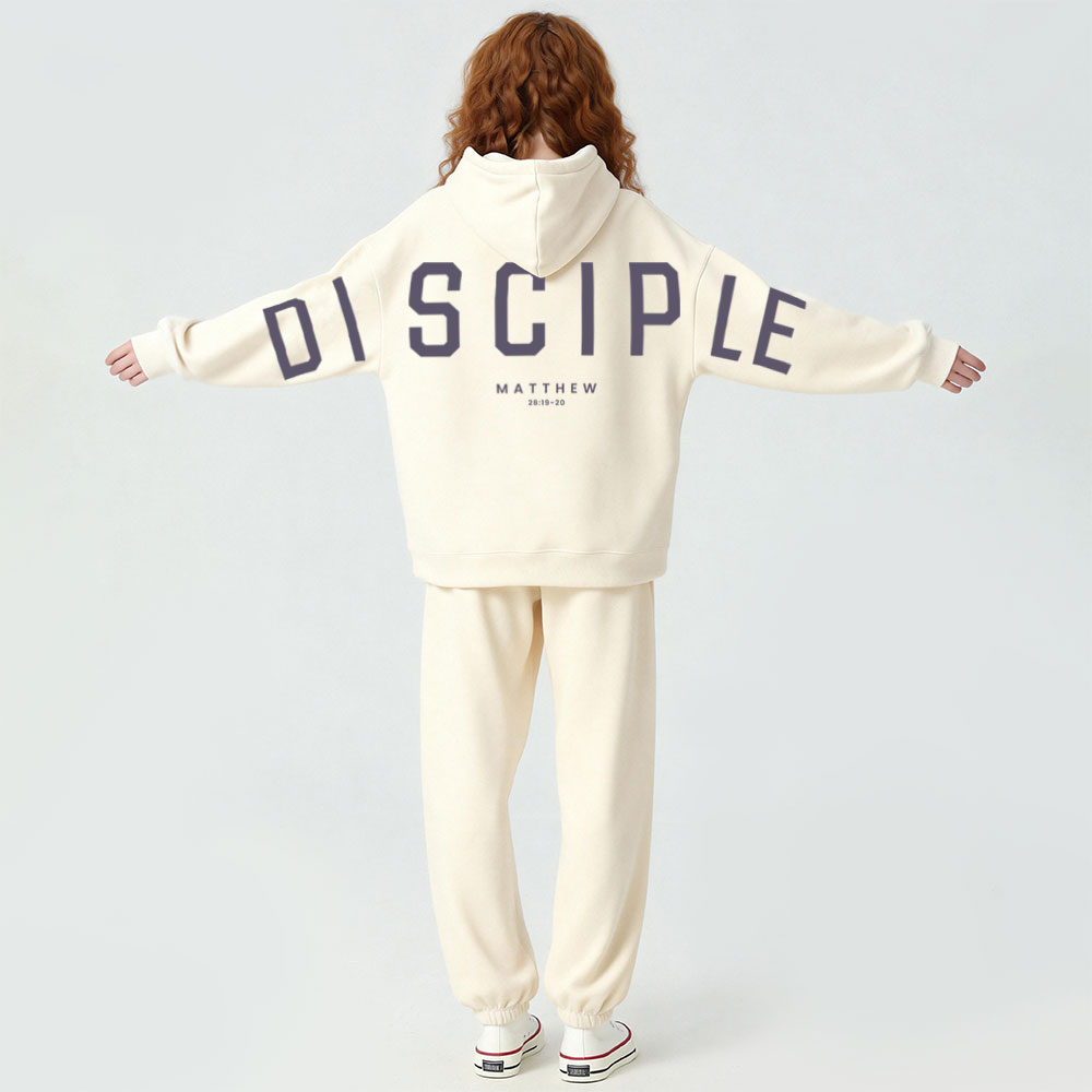 Disciple Guidingcross Premium Christian Fleece Hoodie