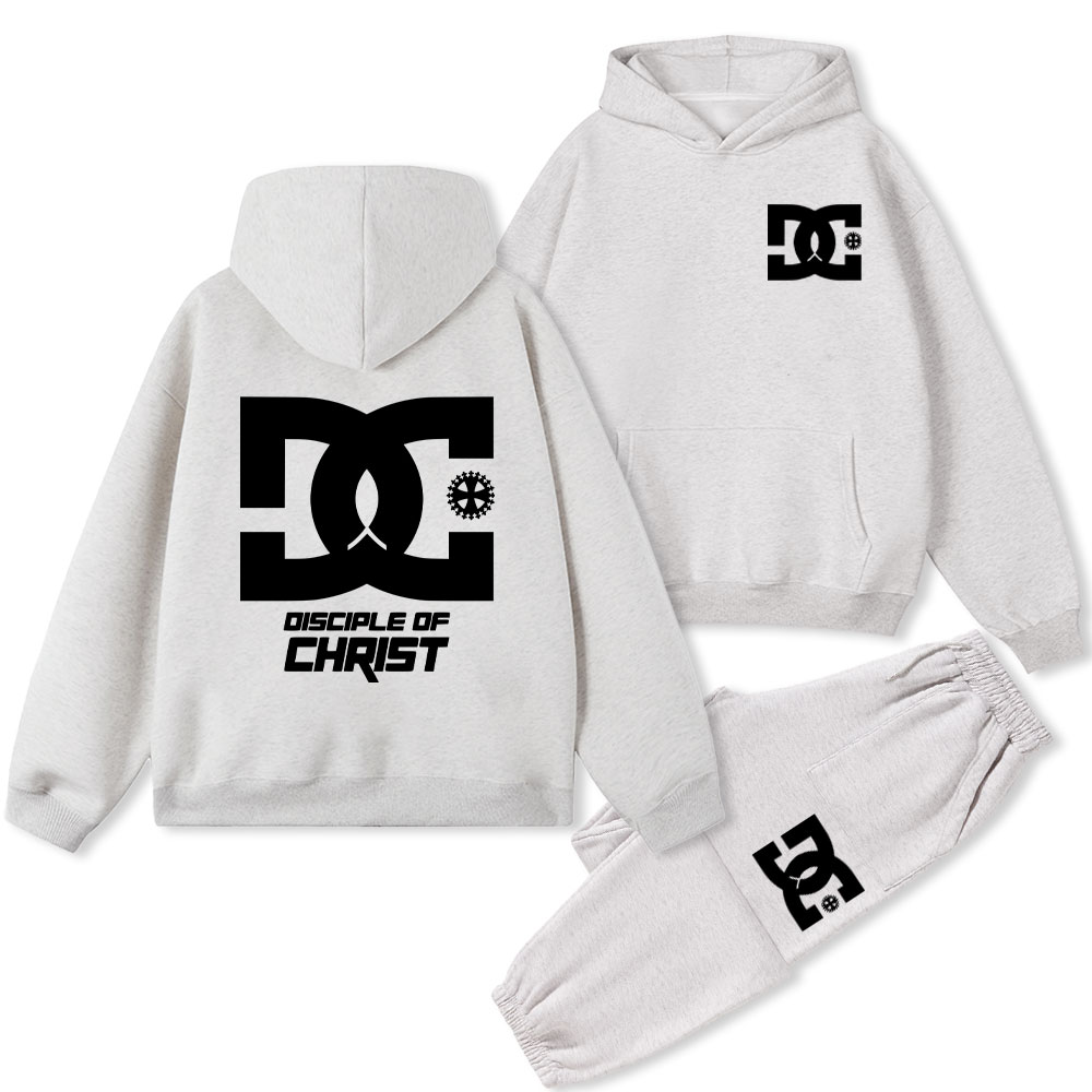 Disciple Of Christ Christian Fleece Hoodie Set