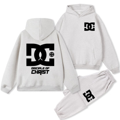 Disciple Of Christ Christian Fleece Hoodie Set