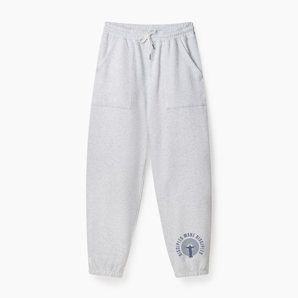 Disciples Make Disciples Christian Fleece Sweatpants