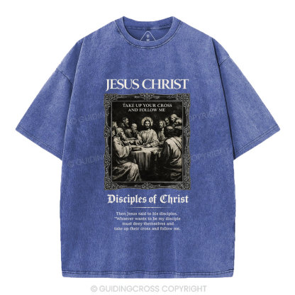 Disciples Of Christ Christian Washed T-Shirt