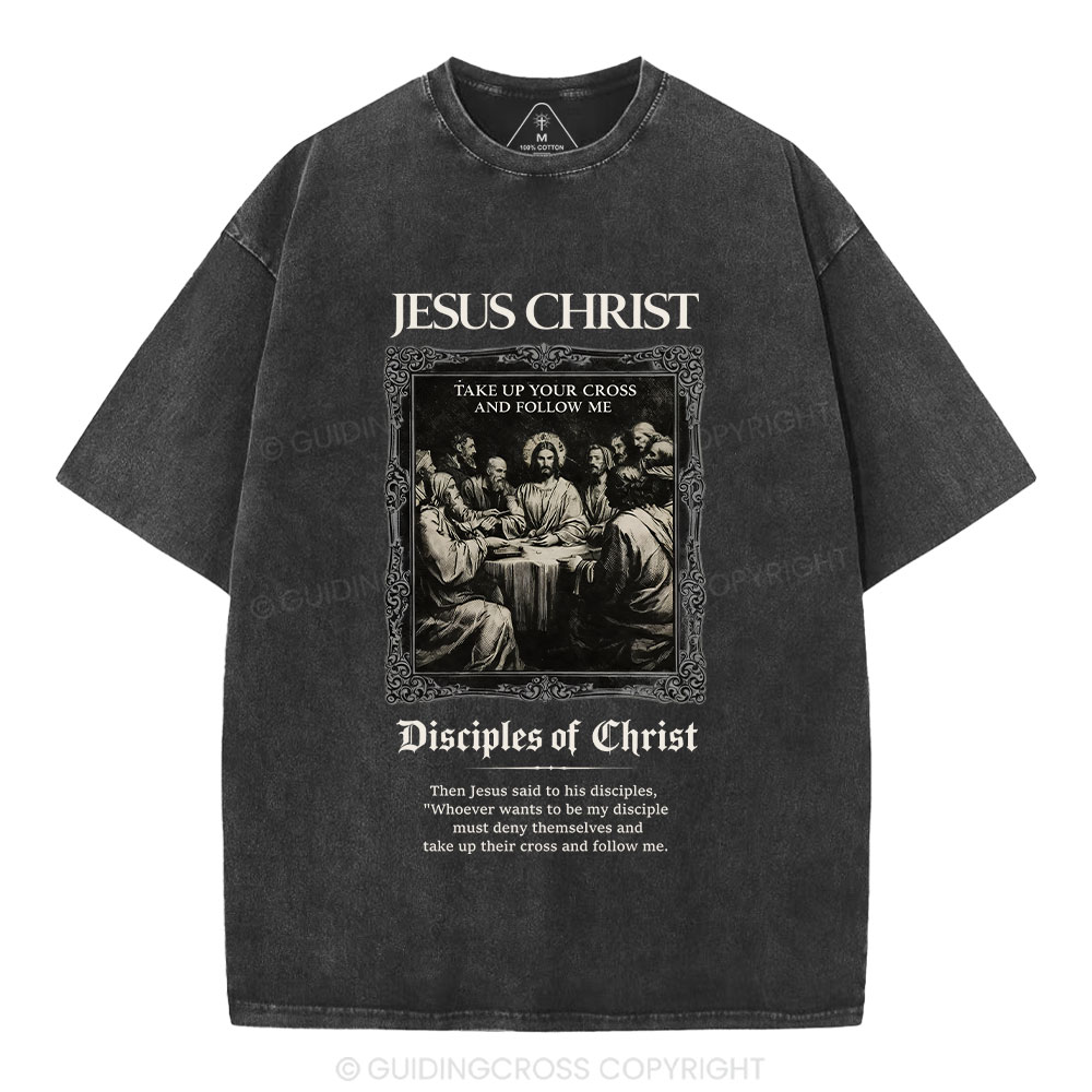 Disciples Of Christ Christian Washed T-Shirt