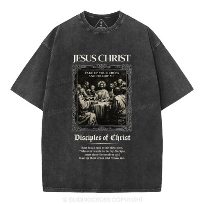 Disciples Of Christ Christian Washed T-Shirt