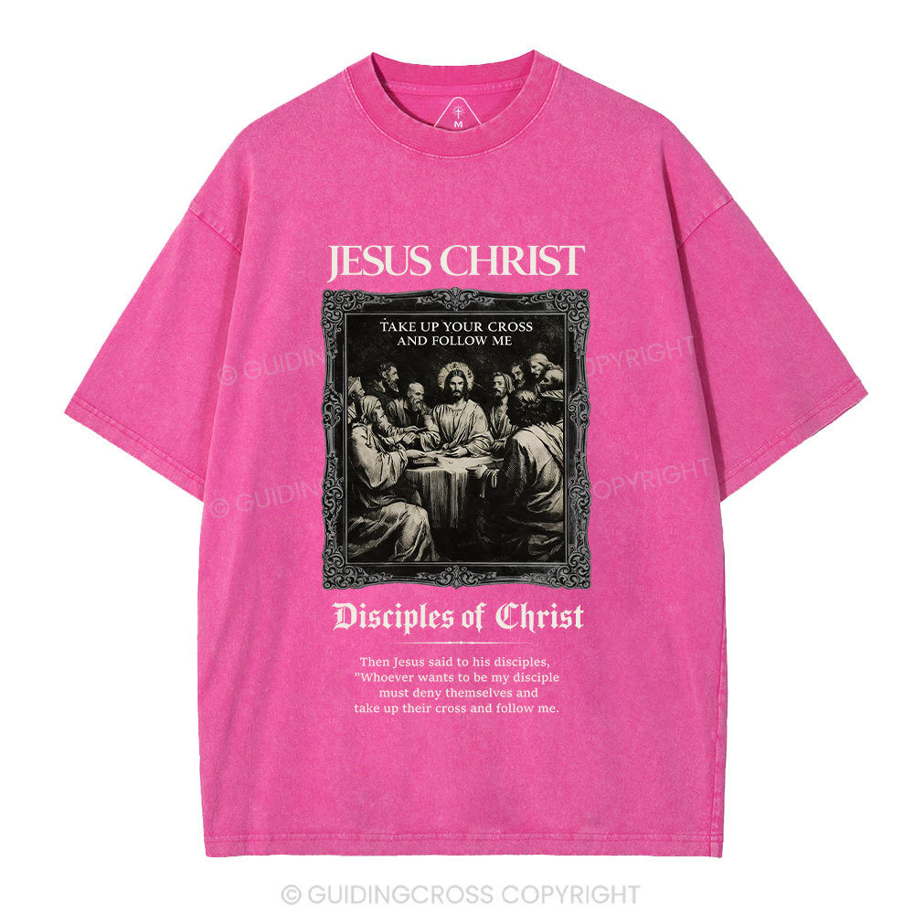 Disciples Of Christ Christian Washed T-Shirt