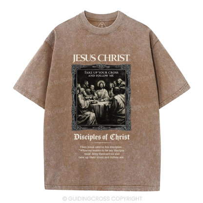 Disciples Of Christ Christian Washed T-Shirt
