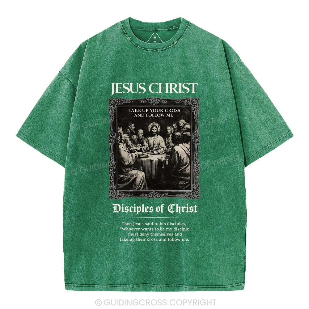 Disciples Of Christ Christian Washed T-Shirt