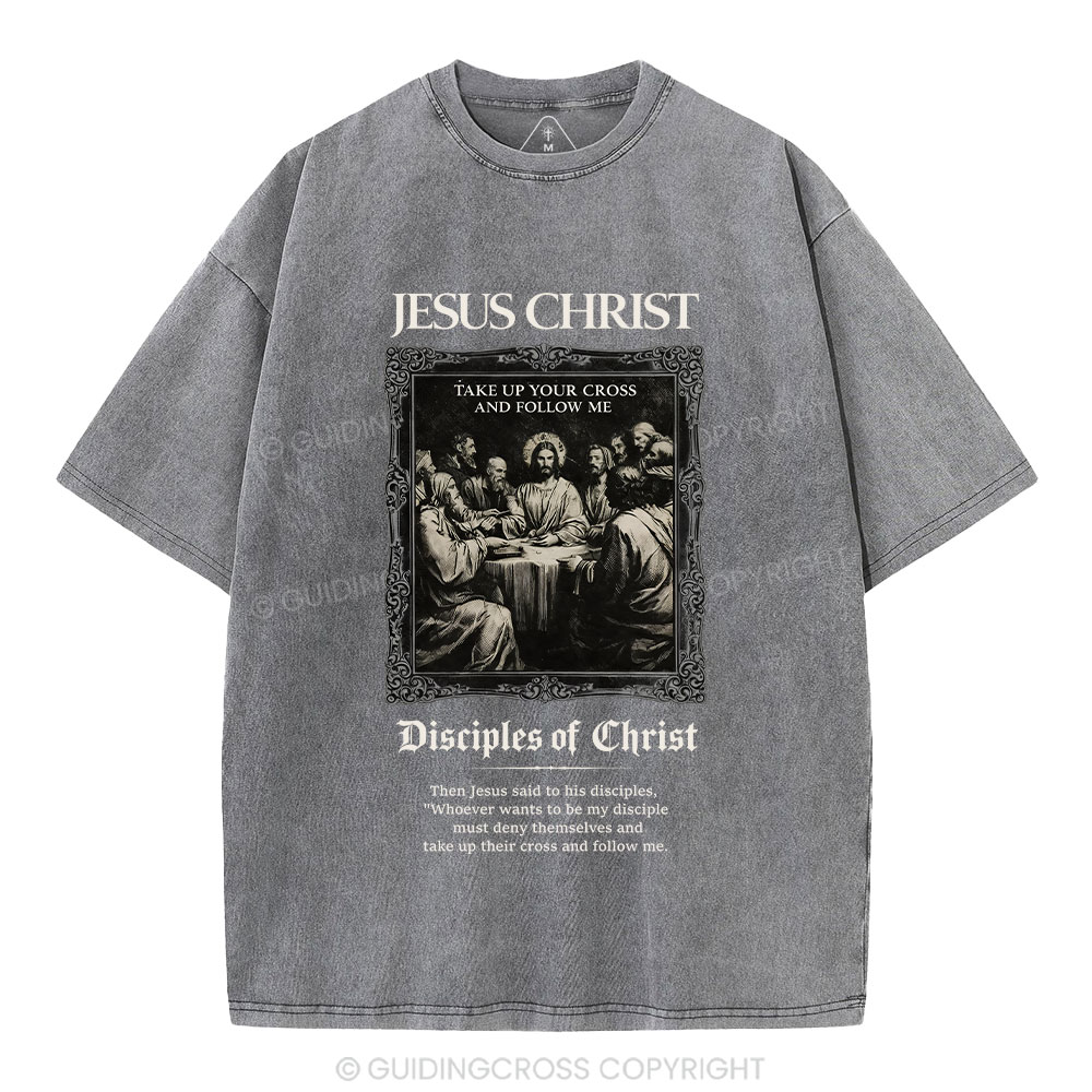 Disciples Of Christ Christian Washed T-Shirt