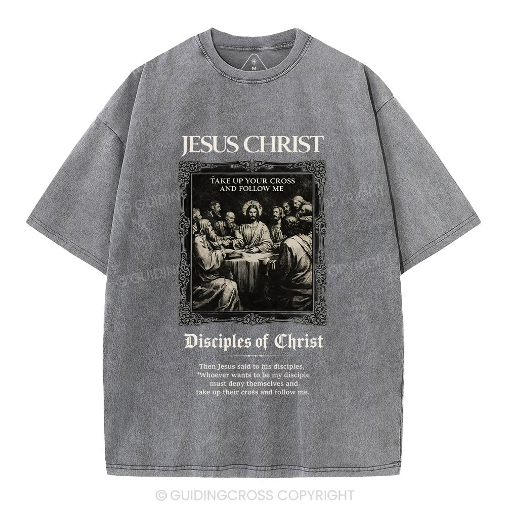 Disciples Of Christ Christian Washed T-Shirt