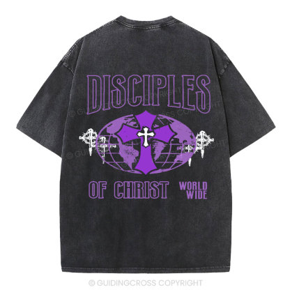 Disciples Of Christ Christian Washed T-Shirt