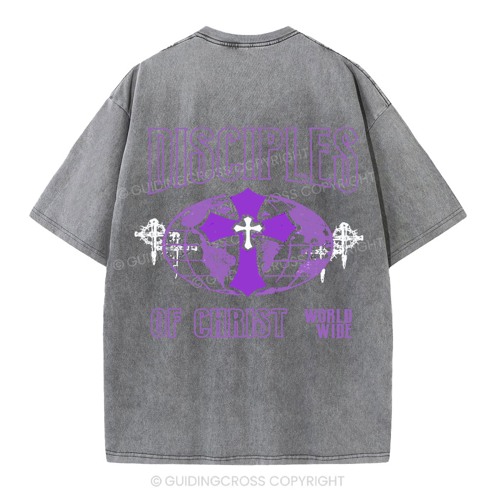 Disciples Of Christ Christian Washed T-Shirt