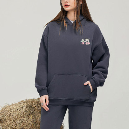 Do It All For The Glory Of God Christian Fleece Hoodie Set