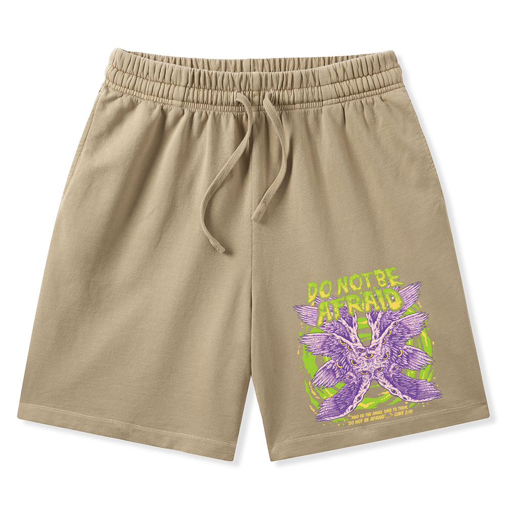 Do Not Afraid Christian Washed Shorts