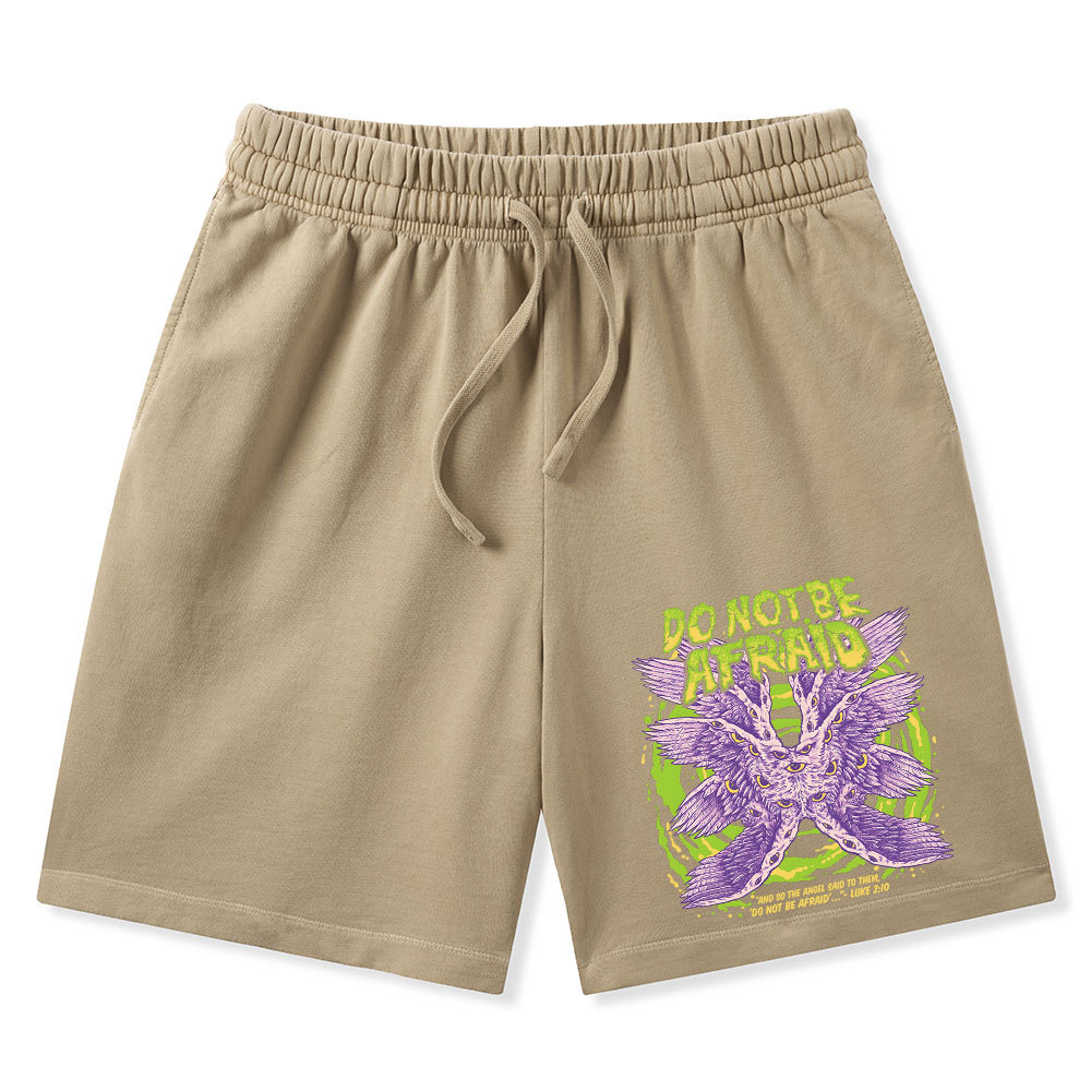 Do Not Afraid Christian Washed Shorts