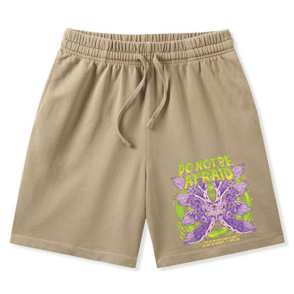 Do Not Afraid Christian Washed Shorts