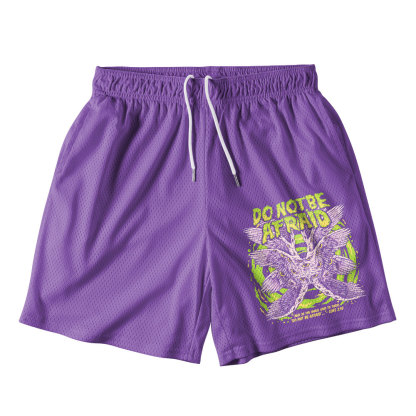 Do Not Be Afraid Christian Mesh Shorts