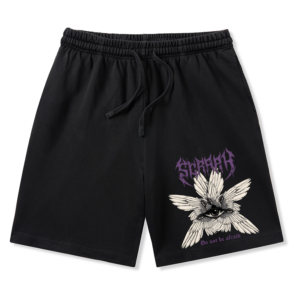 Do Not Be Afraid Christian Washed Shorts